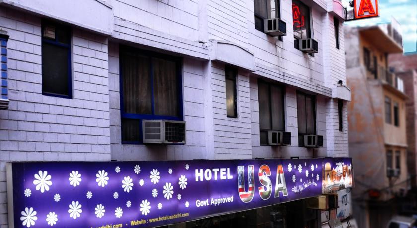 Hotel Usa Nowe Delhi Zewnętrze zdjęcie